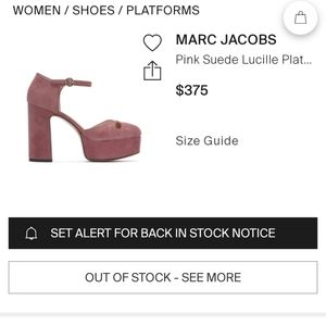 Mark Jacob's heels